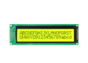 Quality STN Yellow Green Character LCD Display Module 116.0x37.0x13.5 Outline SPLC780D Controller Type for sale