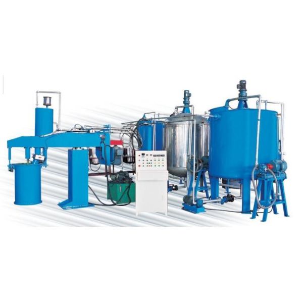 Semi - Auto Polyurethane Foam Production Line For Foaming Mattress and Furniture