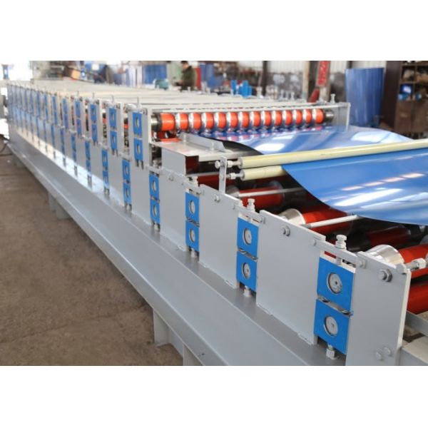 Stepped Sheet Roofing Tile Forming Machine Ibr Roof Panel Forming Machine