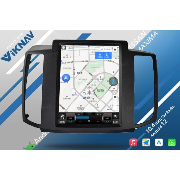 2008-2012 Nissan MAXIMA Double Din Bluetooth Head Unit Car Stereo Replacement