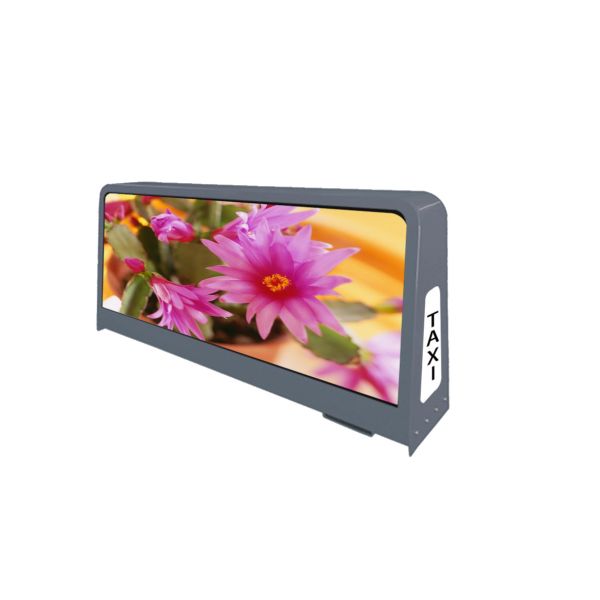 Outdoor full color taxi top screen P5 P4 led display board for moving advertising