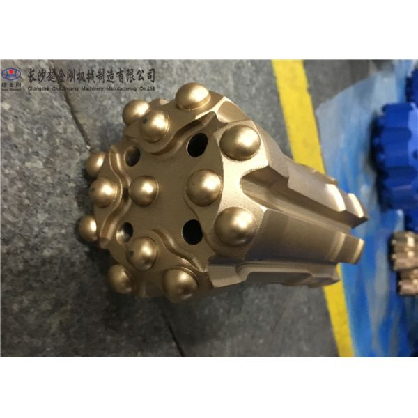 Quick Delivery Threaded Button Bits Fully Carburization For Environmental