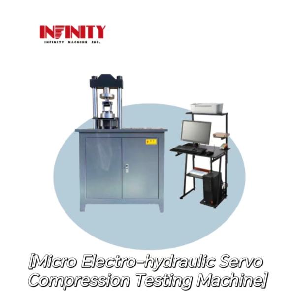 Buy Micro Electro Hydraulic Servo Building Materials Compression Fatigue Testing Machine at wholesale prices