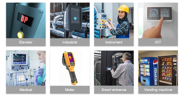 24bit RGB 320*240 Small LCD Touch Screen 3.5inch TFT Resistive Touchscreen