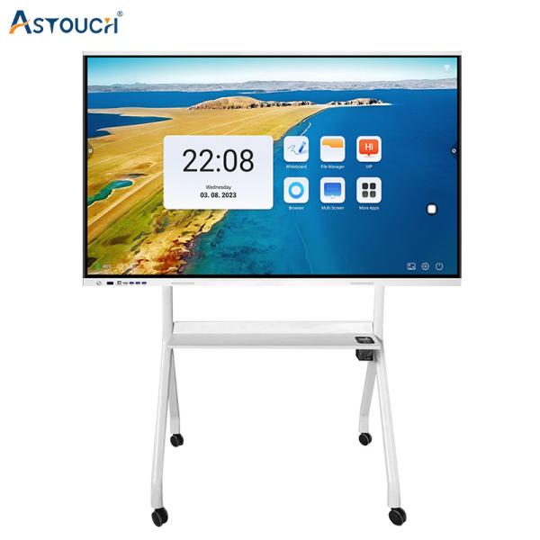 Buy 75 Inch Smart Interactive Board Panel 60hz 350nits Multiple Users Support at wholesale prices