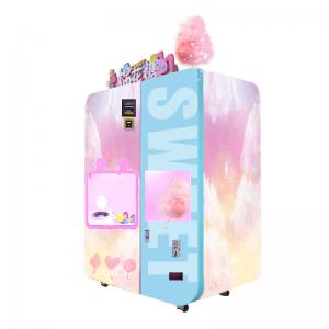 China Electric Automatic Cotton Candy Floss Vending Machine  Commercial on sale