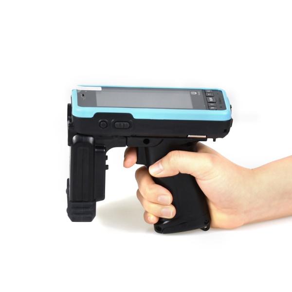 Large Screen Display Long Range Rfid Reader Dual Core Processor With Android