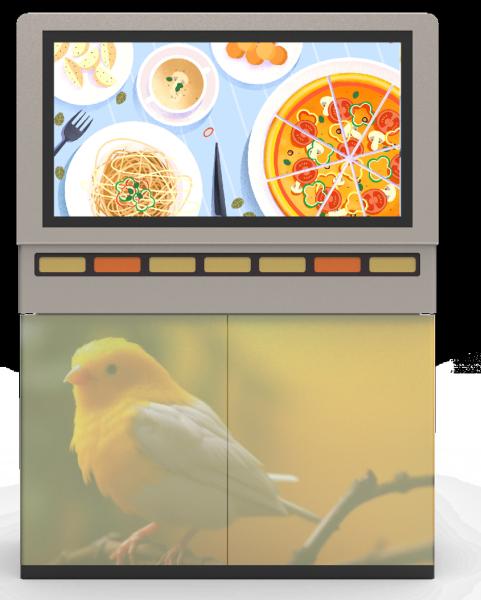Buy Corporate Communities And Aggregation Sites Hot Meal Food Vending Machine Automated Solution With Inventory Software at wholesale prices