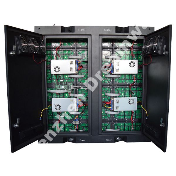 1/2 Scan SMD3535 P10 Outdoor Led Screen For Advertising , Meanwell Power