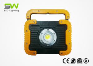 China Yellow Color LED Rechargeable Cordless Work Light USB Output Regular Design on sale