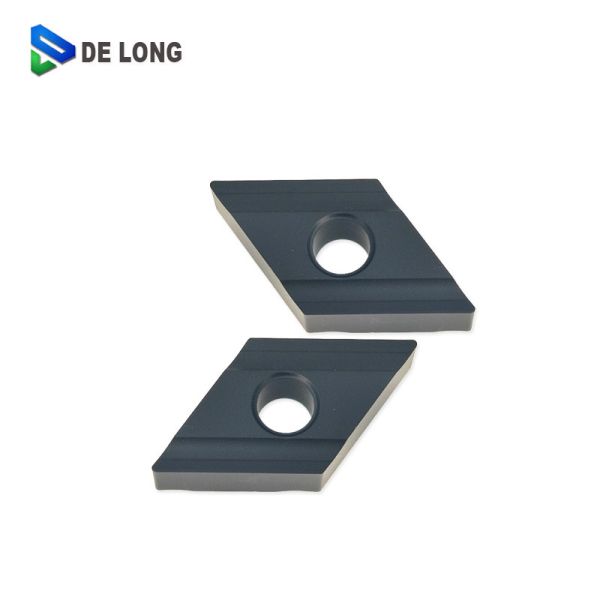 DNMG150604R L-S Carbide CNC Turning Inserts For Hard Steel Processing