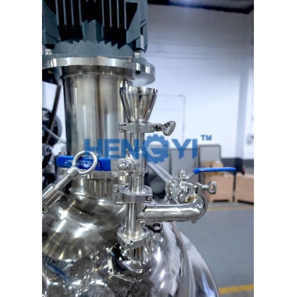 Fixed Type Vacuum Emulsifying Machine 500L for Toothpaste Production Line