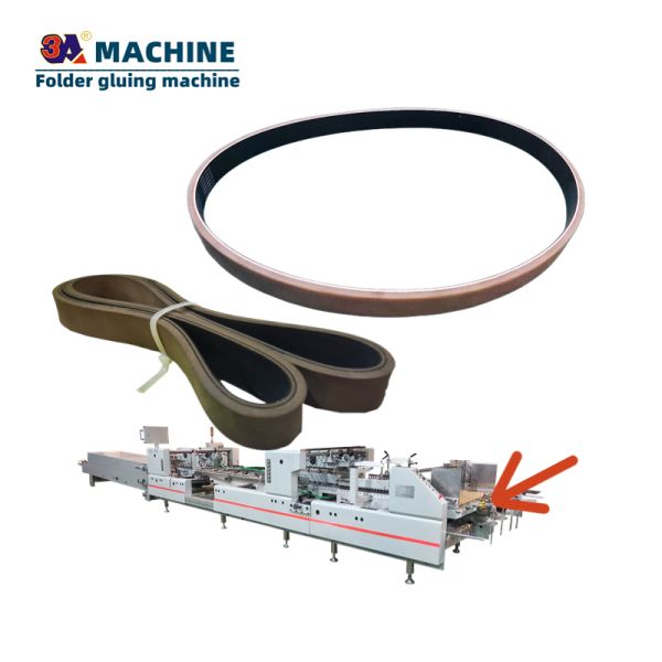 Small Box Folder Gluer Feeder Belt for Automatic Box Folding Gluing Machine