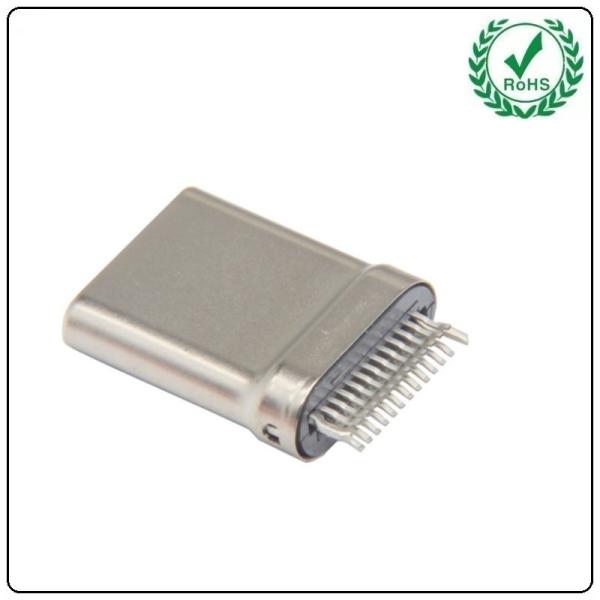 Buy USB-31C-M-J01 USB 3.1 Type C Plug , Board Edge Straddle Mount USB C Male Connector at wholesale prices