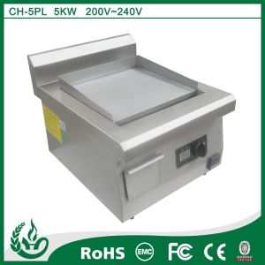 Industrial Commercial induction griddle with 220v