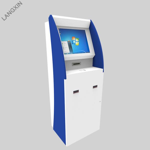 Buy Customized Automated Payment Kiosk , Touch Screen Cash Acceptor Kiosk at wholesale prices