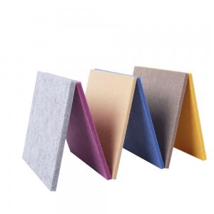 China Polyester Fibre Acoustic Panel Sound Proof 48 Base Colors on sale