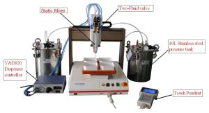 China PCB Dispenser Automated Dispensing Machines Glue Dispenser Robot on sale