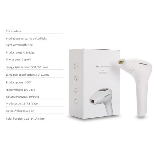 LCD Display Personal Home Laser Hair Removal System For Pigmented Lessions