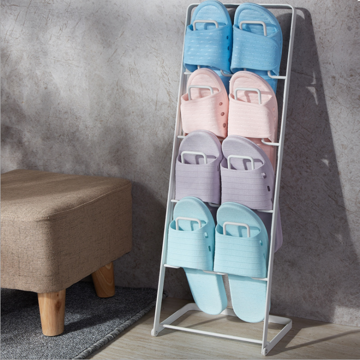 4 Tier 64cm Height 1.2kg Metal Hanging Shoe Rack
