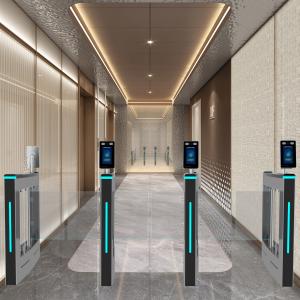 China RS485 TCP/IP Communication Automatic Swing Gate Biometric Access Control System for Hotels on sale
