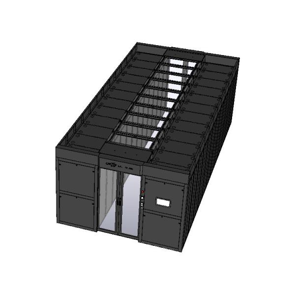 scalable Containerized Data Center Double Row Minimize Maintenance 100KVA
