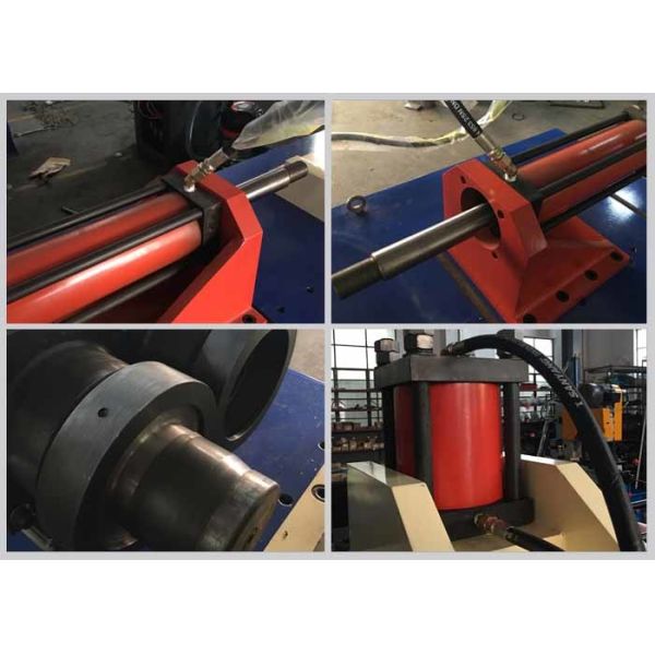 PLC Control Pipe End Forming Machine Oil Pressure 14Mpa 3200 * 750 * 1500mm