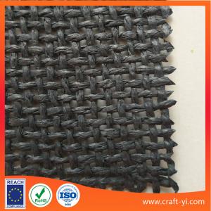 China Supply ecofriendly paper woven fabric it can do table mat shoes basket natural straw fabric textile on sale