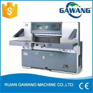 Quality Program Control Double Hydraulic Paper Cutter for sale
