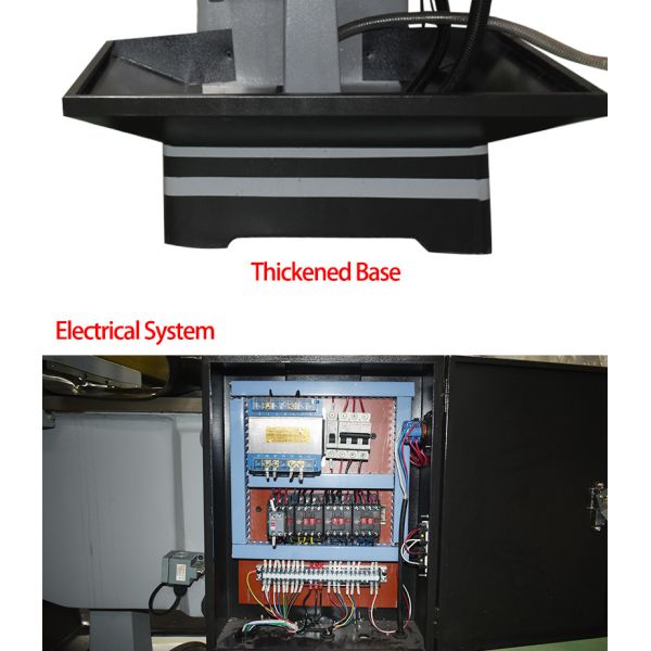 Turret Vertical Milling Machine 5H Milling Head Table Size 1370x305 Turret Milling Machine
