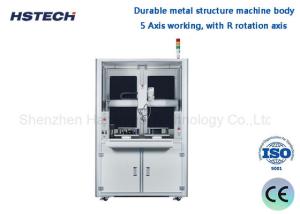 Quality 5 Axis Double Platform Floor-standing Automatic Soldering Robot for Pcb Soldeing for sale