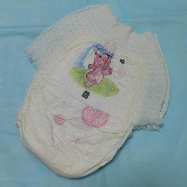 Buy OEM Non Woven Cotton Baby Diaper Pants With Elastic Waistband at wholesale prices