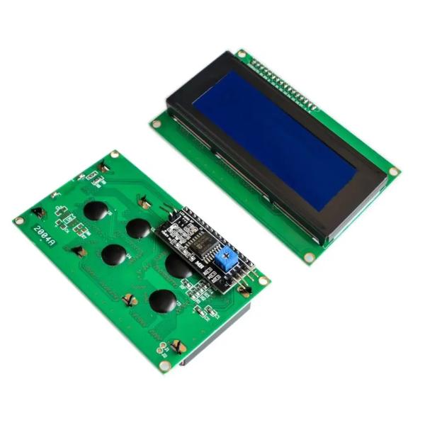 Buy Integrated Circuits IC LCD2004 Special IIC I2C Serial Blue Green screen HD44780 LCD Display Character LCD Modul at wholesale prices