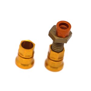 Quality High Precision Brass Nuts Bolts CNC Milling Processing ISO Certificate for sale