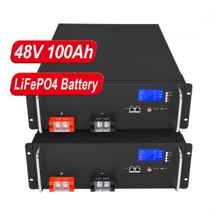China 51.2.V Lifepo4 48v 100ah Battery Pack Solar Energy Storage Communication Base Station on sale