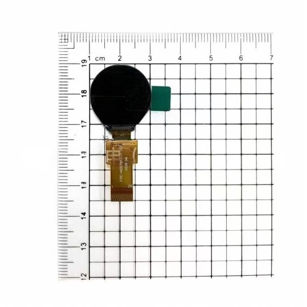 0.75 Inch TFT Round Display Module 160*160 Dots 4SPI/18BIT Interface Driving IC GC9D01N