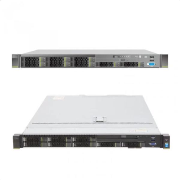 Data Processing FusionServer 1288H V5 1U Rack Server with 2 Processors and 2*GE Ports