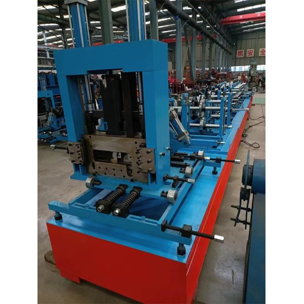 30m/Min CZ Purlin Roll Forming Machine For Steel Construction Roof Wall