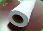 48 Inch 20lb / 75gsm Eco - Friendly Safe Strength Plotter Paper Roll For Hp