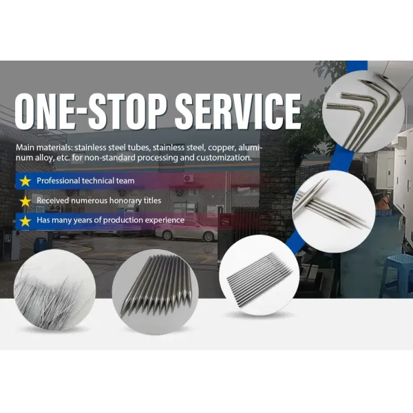 Stainless Steel Capillary Tube Taper Diameter Change Plug Head