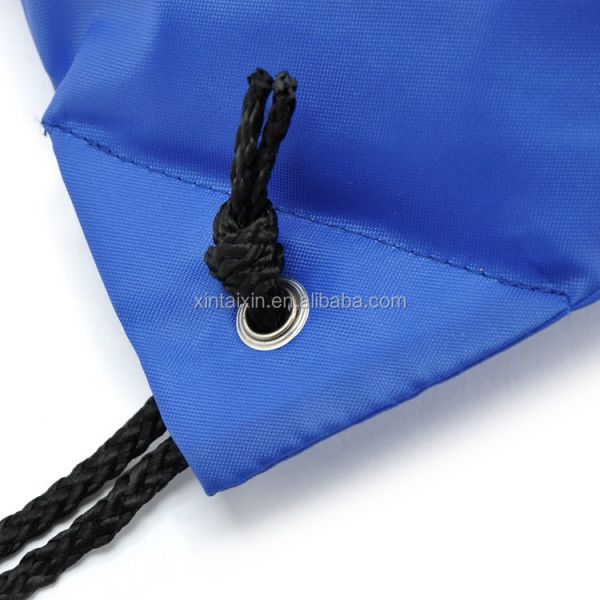 Colorful 210D waterproof polyester drawstring bag Mini Drawstring bunch Bag folding pouch pocket for Gift