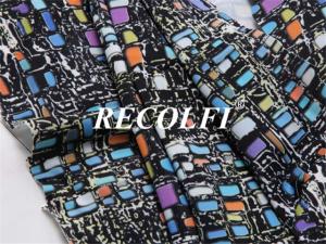 China Poly Yarn Spandex Pattern Print Activewear Knit Fabric Waterproof Airproof on sale