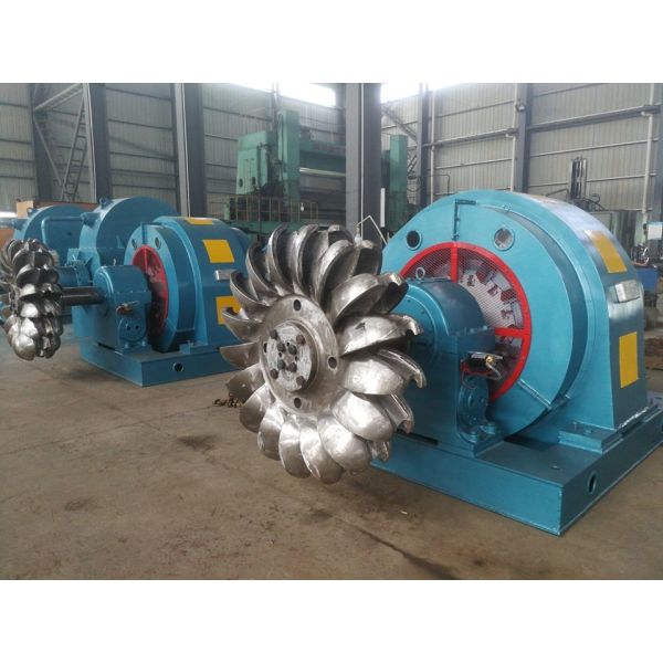 2MW(2*1MW)Horizontal Pelton Turbine(Hydro Turbine manufacturers)