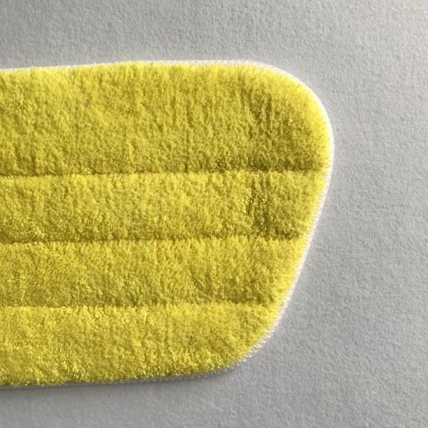 100% polyester absorb water flat mop house keeping wet mop Chinese suppiler with scrape