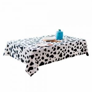Plain Dyed PEVA Square Plastic Tablecloth For Dinning