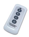Plastic Shell Controller Smart Home Light Remote Control Switch with 4 Keys