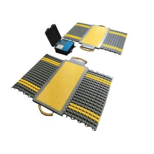 Quality Water Resistant Portable Axle Weighbridge 400x300x40mm Each Pad Dimension for sale