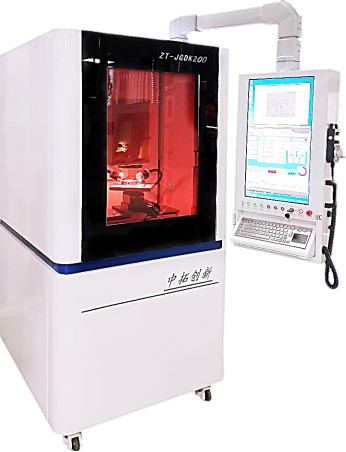 680kgs Pdc Processing Machine / Fiber Laser Engraving Machine Germany Optical 2 Axis Control