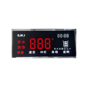 Quality 6 O'Clock Custom Lcd Monitor Programmable 3.3V 7 Segment For Electricity Meter for sale