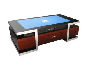 Quality Touch Coffee Table Drawer Style Windows OS Multi-Function LCD Indoor Monitor Touch Screen Coffee Gaming Table for sale